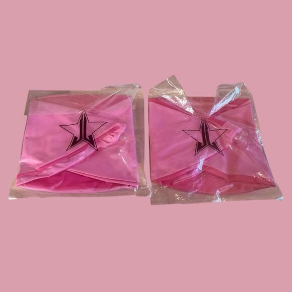 Jeffree Star Cosmetics X2 Beach Balls Summer 2021 Deadstock Hot Pink Gift NEW - Picture 3 of 3